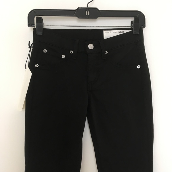 rag & bone Black Legging Fit Skinny Jeans - Picture 5 of 8